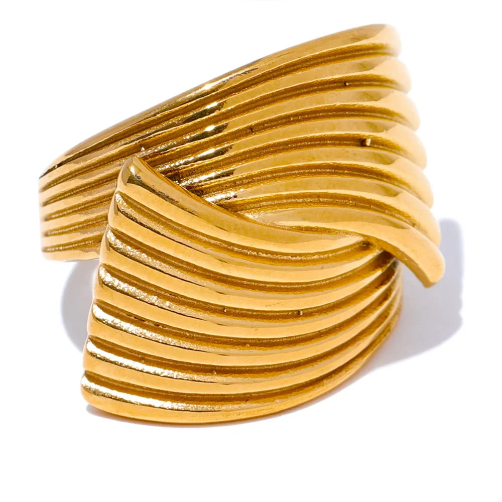 Golden Minimalist Geo Studs