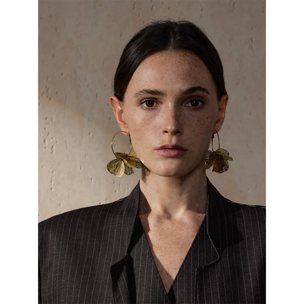 Flora Grande Luxe Hoops